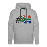 #44 Men’s Premium Hoodie - heather grey