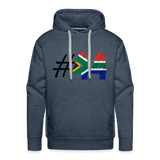 #44 Men’s Premium Hoodie - heather denim