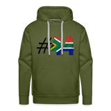 #44 Men’s Premium Hoodie - olive green