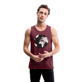 Custom Men’s Premium Tank Top - heather burgundy