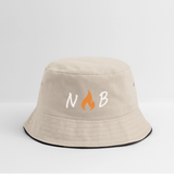 Bucket Hat - NB wht1 - ecru/navy
