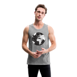 Custom Men’s Premium Tank Top - heather grey