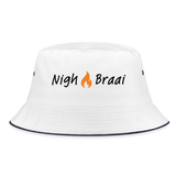 Bucket Hat - NB hat2 - white/navy