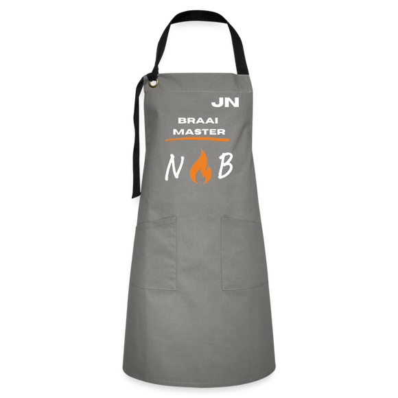Artisan Apron - NB wht 1 - grey/black