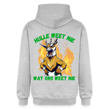 Hulle weet nie Hoodie 2 - light heather grey