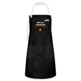 Artisan Apron - NB eg6 - black/white