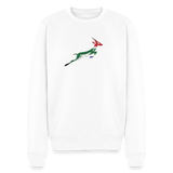 Men’s Premium Sweatshirt with Springbok design - white