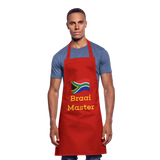 Custom Cooking Apron - red