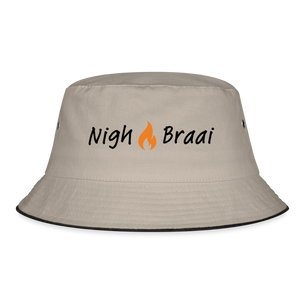 Bucket Hat - NB hat2 - khaki/black