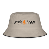 Bucket Hat - NB hat2 - khaki/black