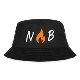 Bucket Hat - NB wht1 - black