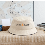 Bucket Hat - NB hat2 - ecru/navy