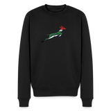 Men’s Premium Sweatshirt with Springbok design - black