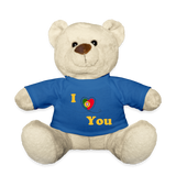 Customisable Teddy Bear - royal blue