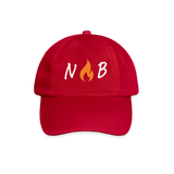 Baseball Cap - NB wht1 - classic red