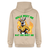 Hulle weet nie Hoodie 2 - sand