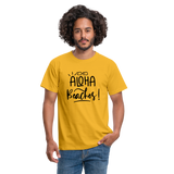 Men's T-Shirt - yellow