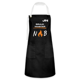 Artisan Apron - NB wht 1 - black/white