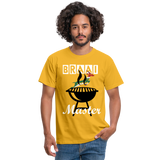 Custom Braai Master T-Shirt - yellow