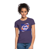 Rugby World Cup customisbale Women's T-Shirt - dark purple