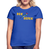 RWC Bok Bef*k Women's T-Shirt - royal blue