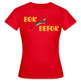 RWC Bok Bef*k Women's T-Shirt - red