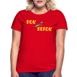 RWC Bok Bef*k Women's T-Shirt - red