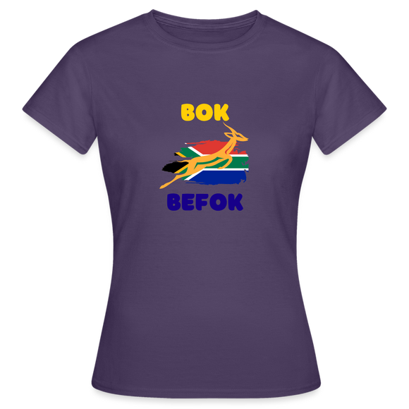 RWC Bok Bef*k 2 Women's T-Shirt - dark purple