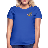 Springbok and Protea Women's T-Shirt - royal blue