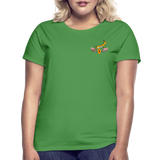 Springbok and Protea Women's T-Shirt - kelly green