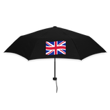 Umbrella (small) with UK theme - black