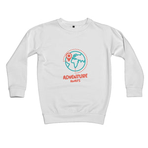 Adventure awaits Kids Sweatshirt