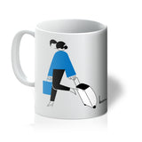 Bon voyage (Blue) Mug