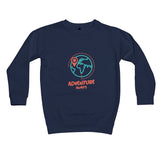 Adventure awaits Kids Sweatshirt