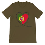 Portugal Unisex Short Sleeve T-Shirt