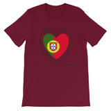 Portugal Unisex Short Sleeve T-Shirt