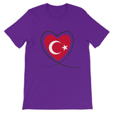 Turkey Unisex Short Sleeve T-Shirt