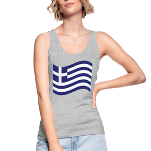 Custom Women’s Organic Tank Top by Stanley & Stella - heather grey