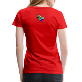 Save the Rhino custom Ladies shirt - red