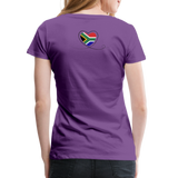 Save the Rhino custom Ladies shirt - purple