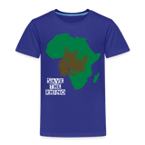 Save the Rhino custom Kid's shirt - royal blue