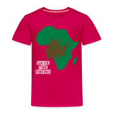 Save the Rhino custom Kid's shirt - dark pink
