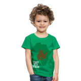 Save the Rhino custom Kid's shirt - kelly green