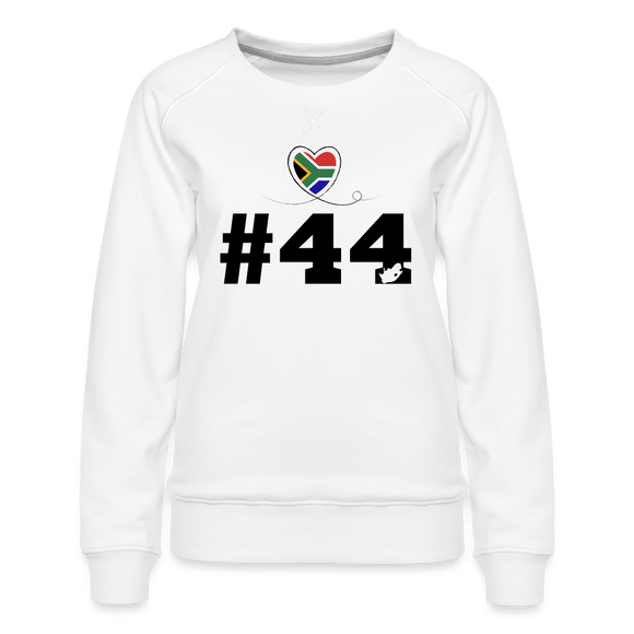 #44 Women’s Premium Sweatshirt - white