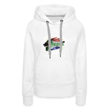 Women’s Saffa nothing scares me Hoodie SA - white