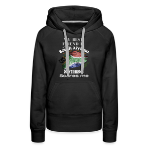 Women’s Saffa nothing scares me Hoodie SA - black