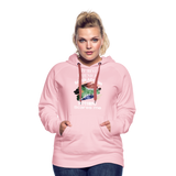 Women’s Saffa nothing scares me Hoodie SA - crystal pink