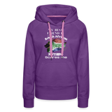 Women’s Saffa nothing scares me Hoodie SA - purple