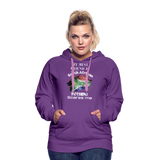 Women’s Saffa nothing scares me Hoodie SA - purple