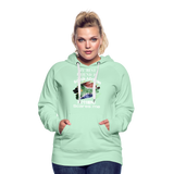 Women’s Saffa nothing scares me Hoodie SA - light mint